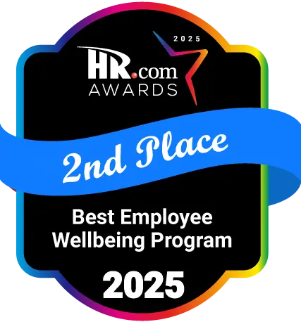 HR.com 2nd Place Best Employee Wellbeing Program 2025