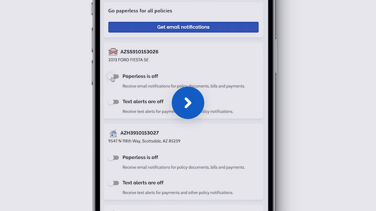 How to enroll in paperless billing in MyPolicy