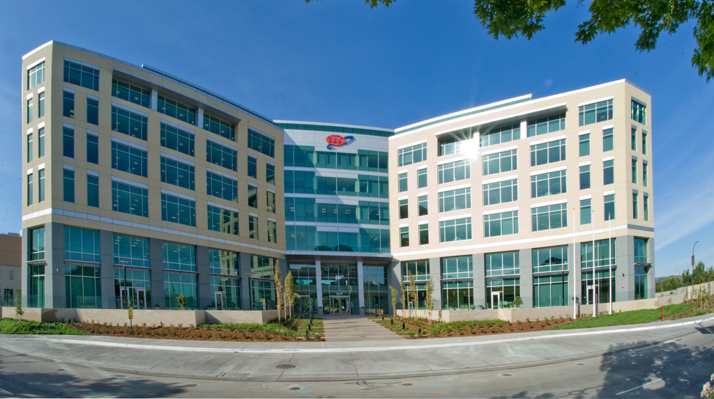 The CSAA Insurance Group headquarters in Walnut Creek, CA